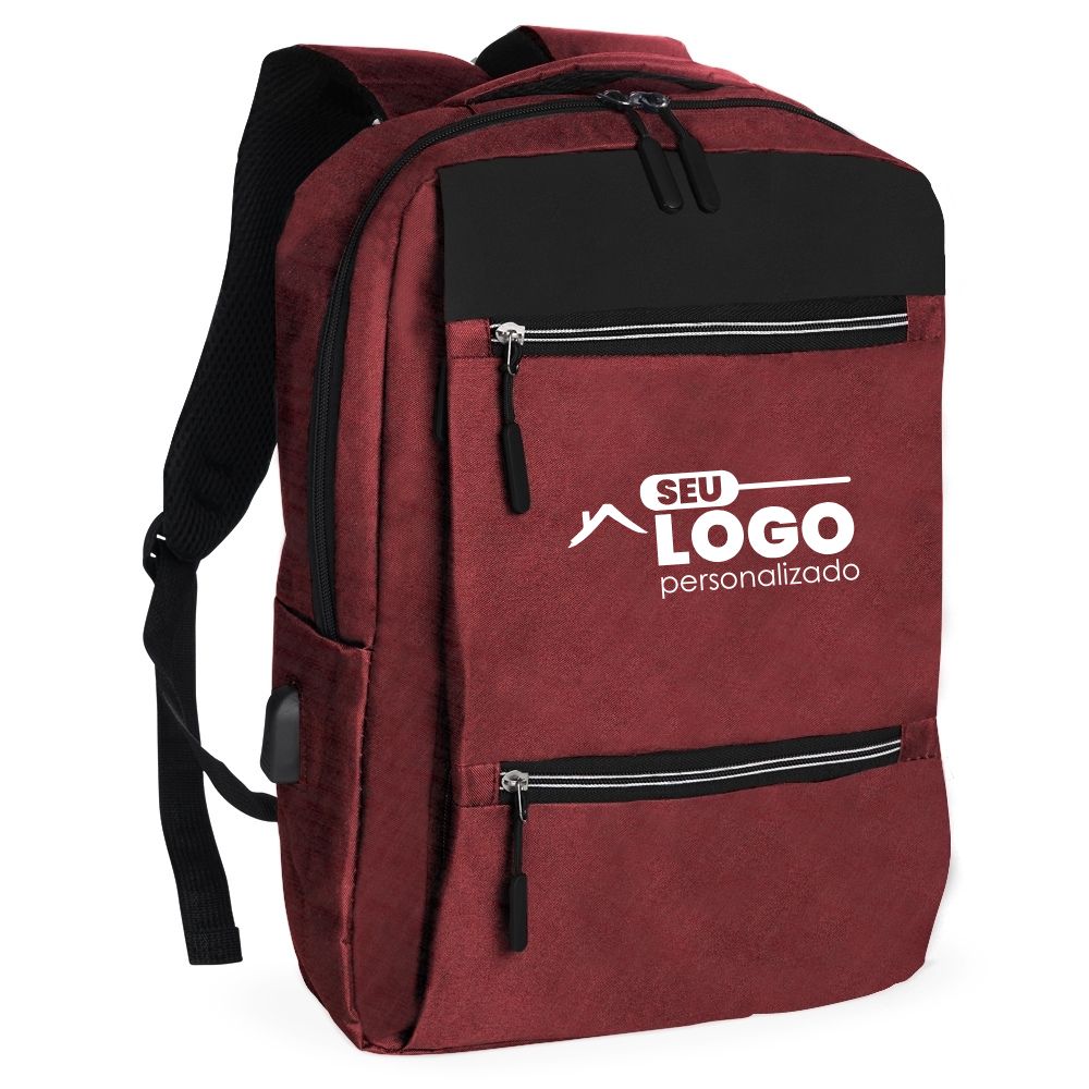 mochila de nylon USB mochila personalizada em Porto Alegre