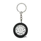 Chaveiro plástico trena personalizado com design automotivo para empresas