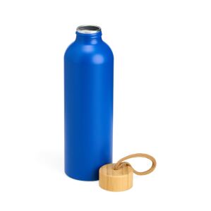 Garrafa de alumínio personalizada com alça de algodão para brindes corporativos