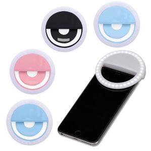 Ring light portátil personalizado para celular