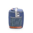 Bolsa térmica personalizada com bolsos laterais e compartimentos para bebidas