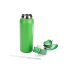 Garrafa térmica personalizada com alça e sistema de bico com acionamento