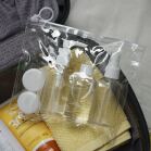 Kit frascos viagem personalizado para brindes corporativos