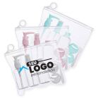 Kit frascos viagem personalizado para brindes corporativos