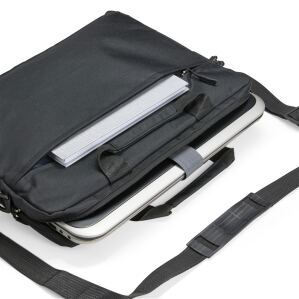 Pasta notebook personalizada com proteção acolchoada e alça transversal