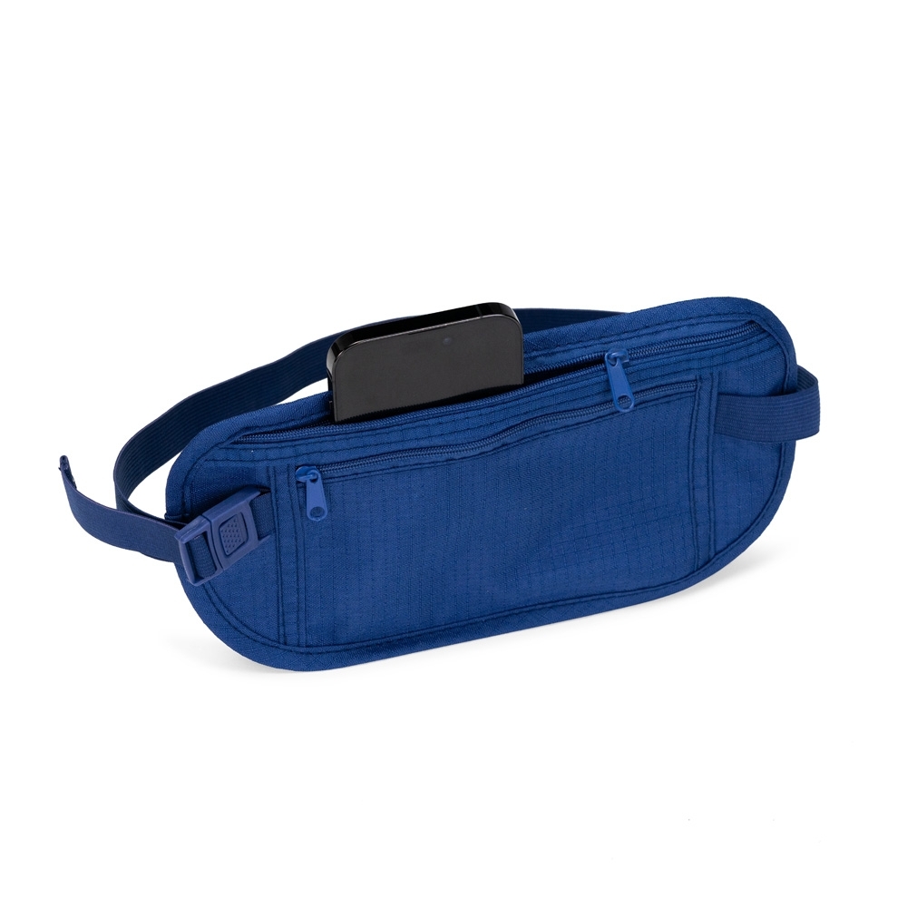 Pochete-Doleira-Nylon-27676d4-1774437638 Pochete personalizada com bolsos e cinto ajustável para brindes corporativos