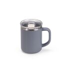 Caneca personalizada com tampa e interior inox