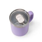 Caneca personalizada com tampa e interior inox