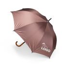 Guarda-chuva automático personalizado com cabo estilo madeira