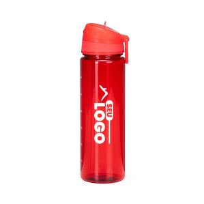 Squeeze plástico 700ml personalizado com canudo