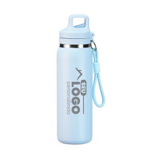 Garrafa térmica 600ml personalizada em inox