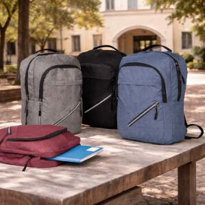 Mochila Oxford personalizada com compartimento para notebook 15,6 polegadas